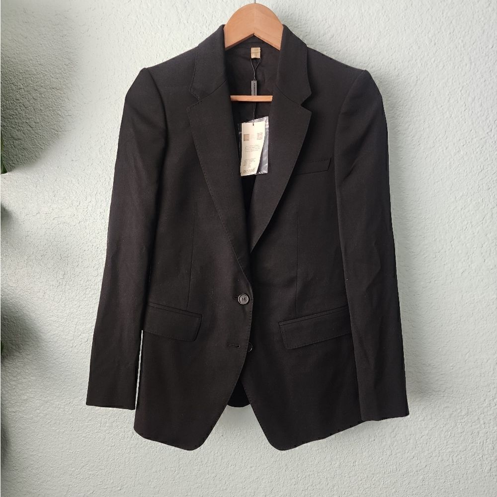 Burberry London Uniform blazer jacket preppy Academia two button new wit…